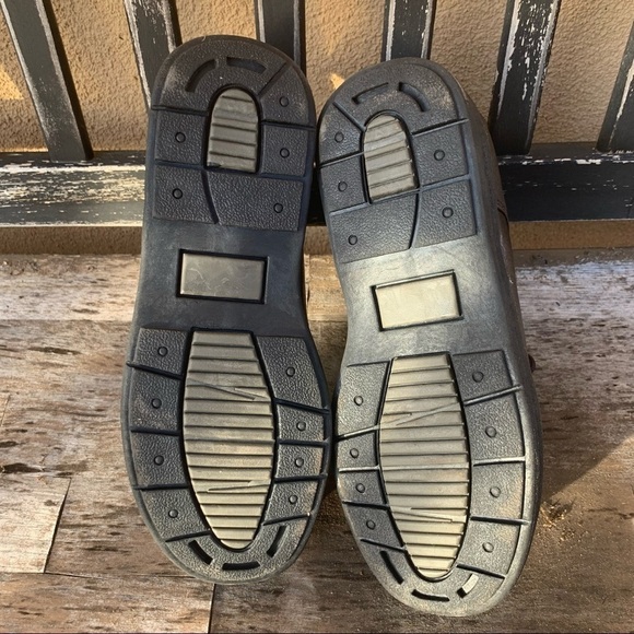 JOHN BLAIR MEN OXFORD SHOES Sz 7W LACE UP COMFORTABLE LEATHER SHOES BROWN - Picture 5 of 9